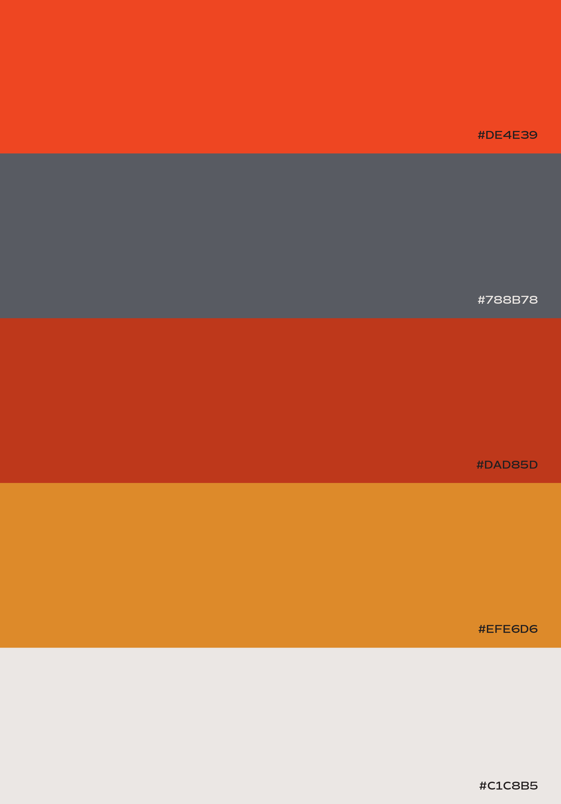 Corporate Meeting Planner Color Palette