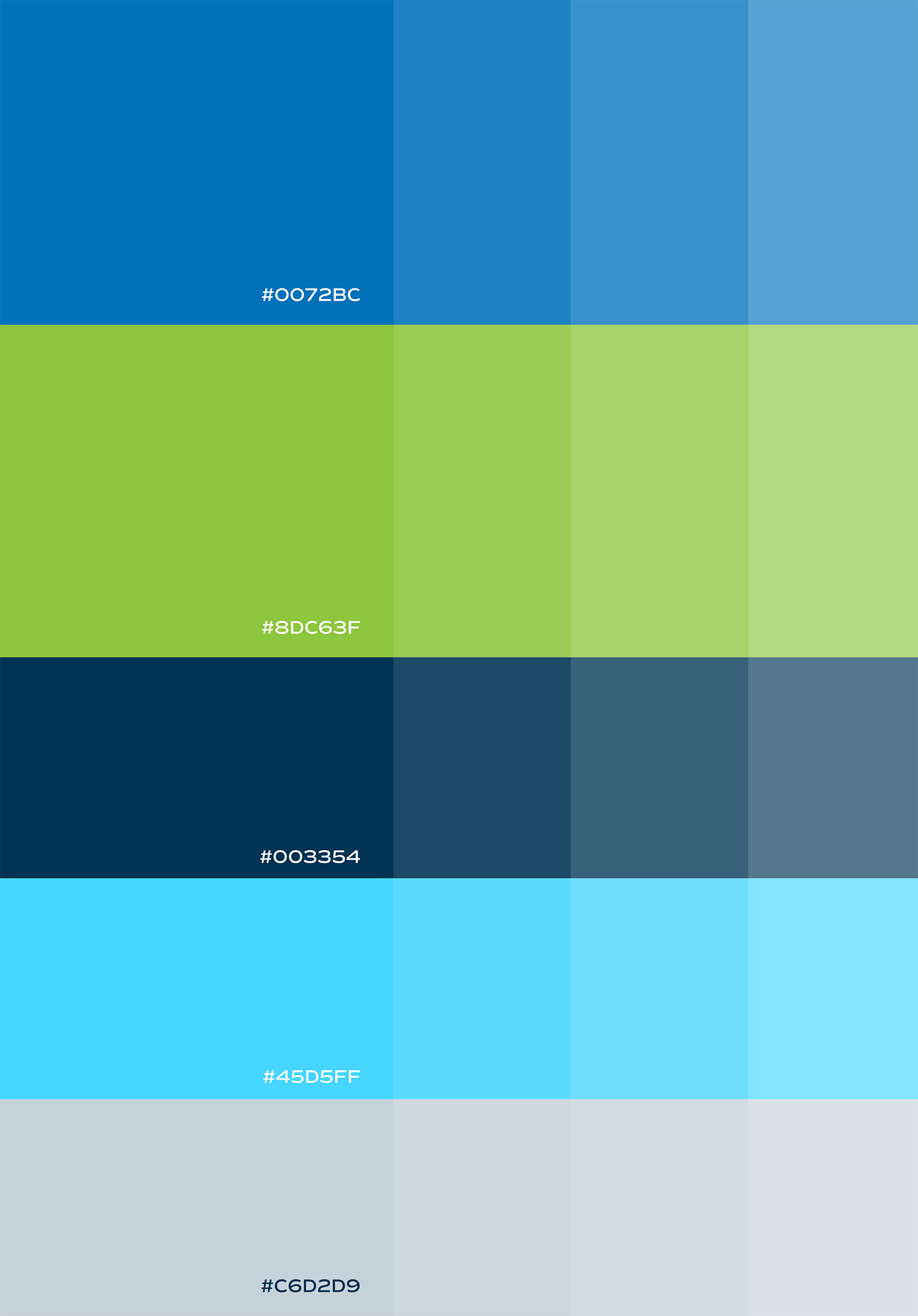 PHIMED Color Palette